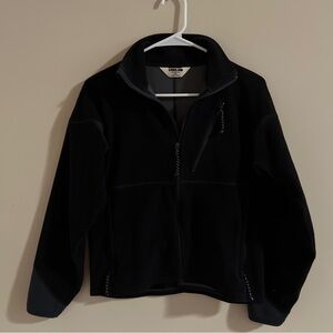 Pearl Izumi Black Fleece Zip Up Jacket